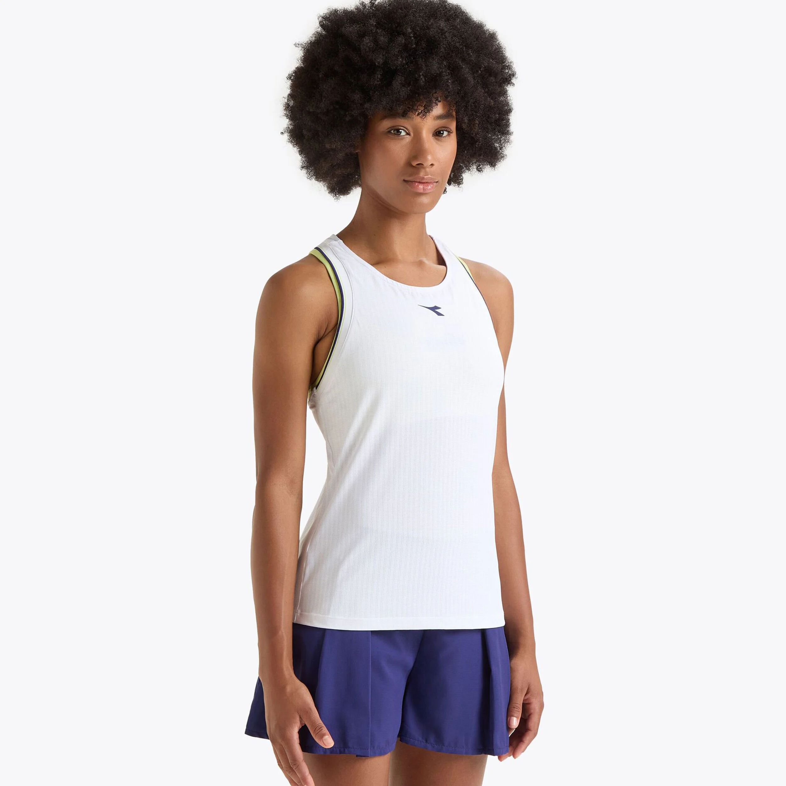Diadora Icon Débardeur Tank Top Femmes - Blanc