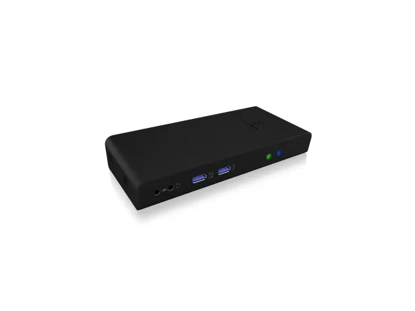 ICY BOX IB-DK2251AC - Dockingstation - USB-C / USB 3.0 - 2 x HDMI - 1GbE