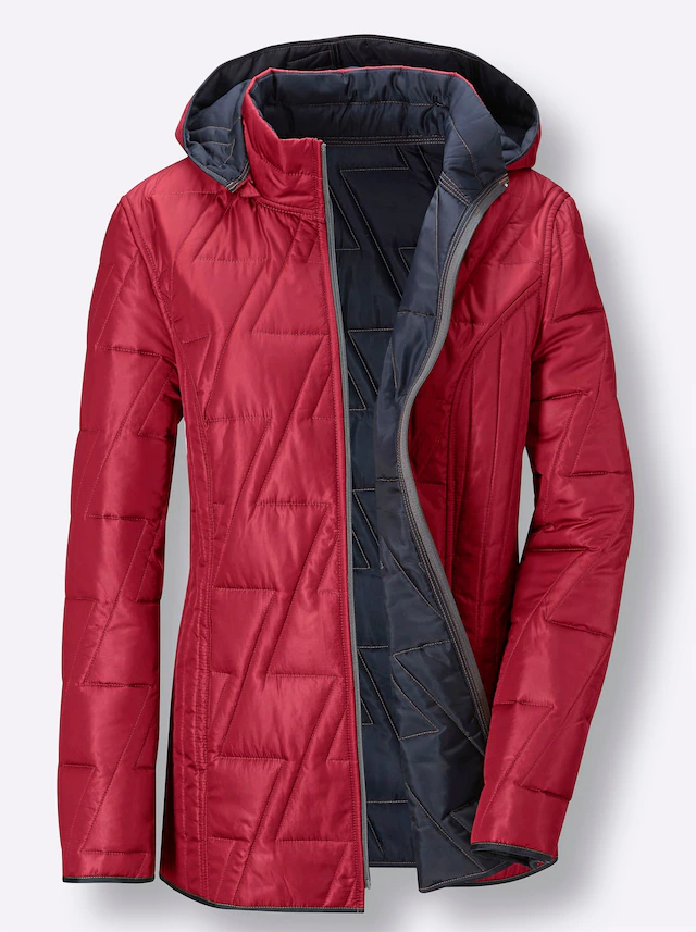 Classic Basics Wendejacke mit Kapuze