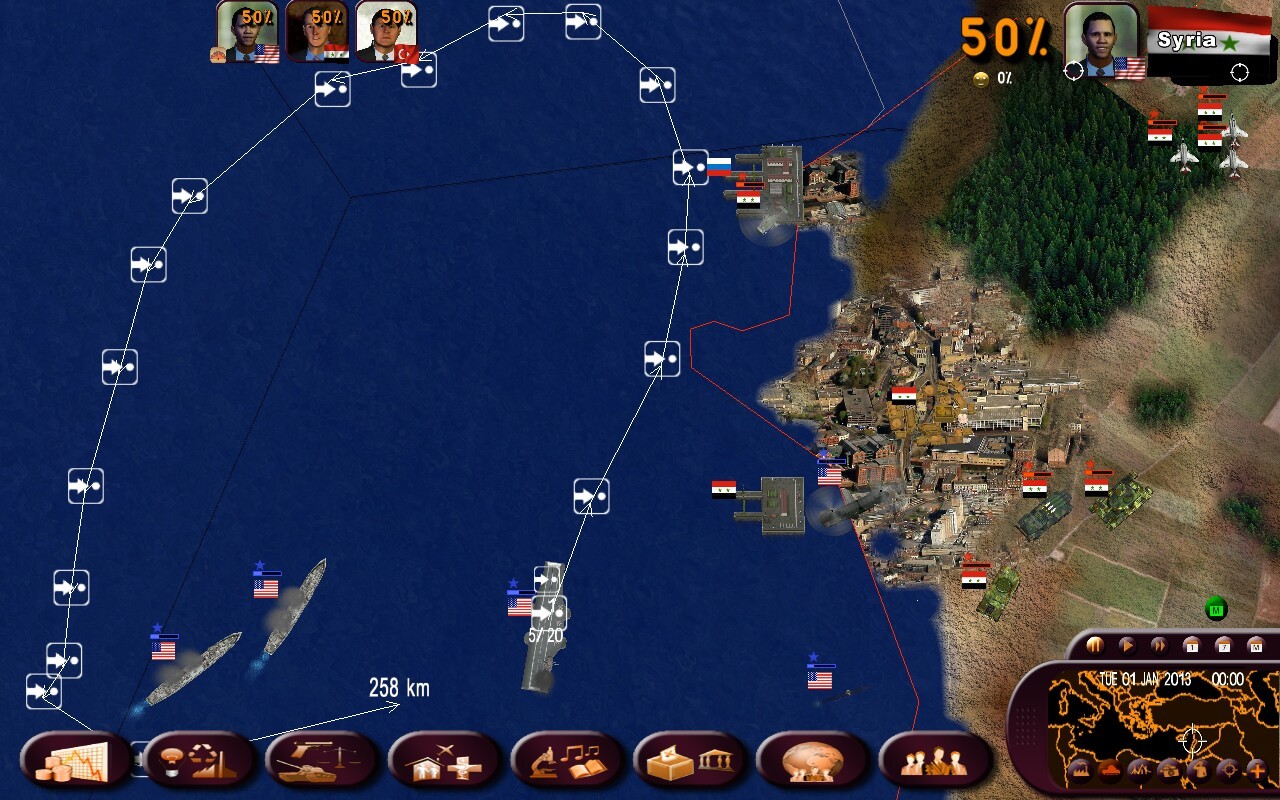 MASTERS OF THE WORLD - Geopolitical Simulator 3- PC