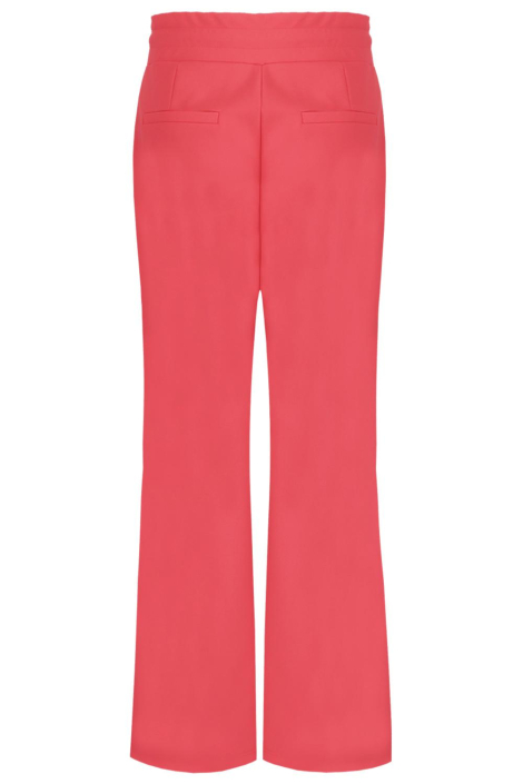 Fluresk roze dames broek