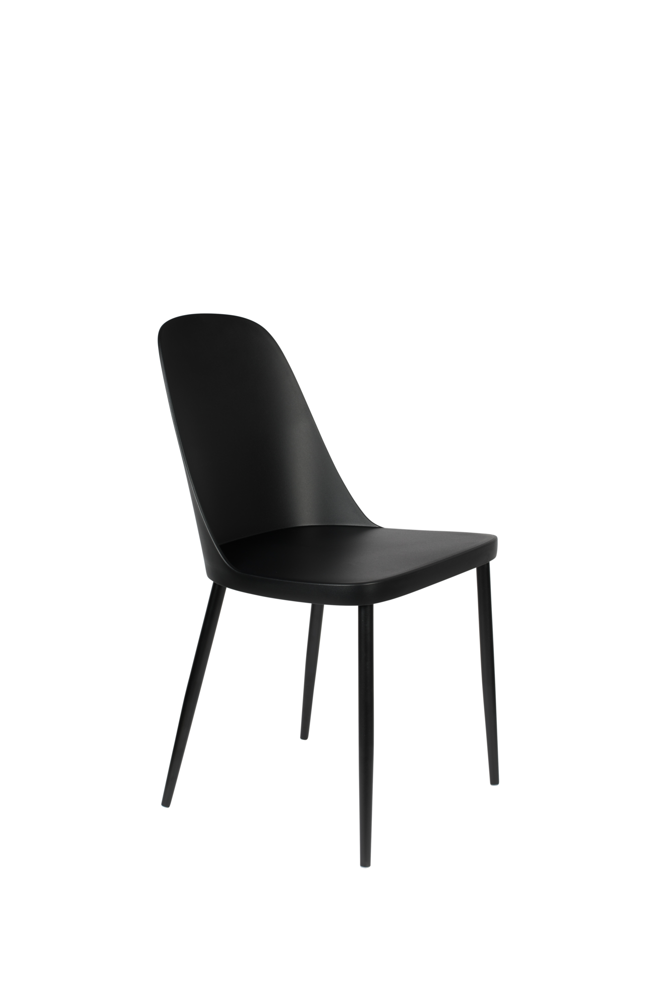 Eetkamerstoel Pip zwart - set van 2