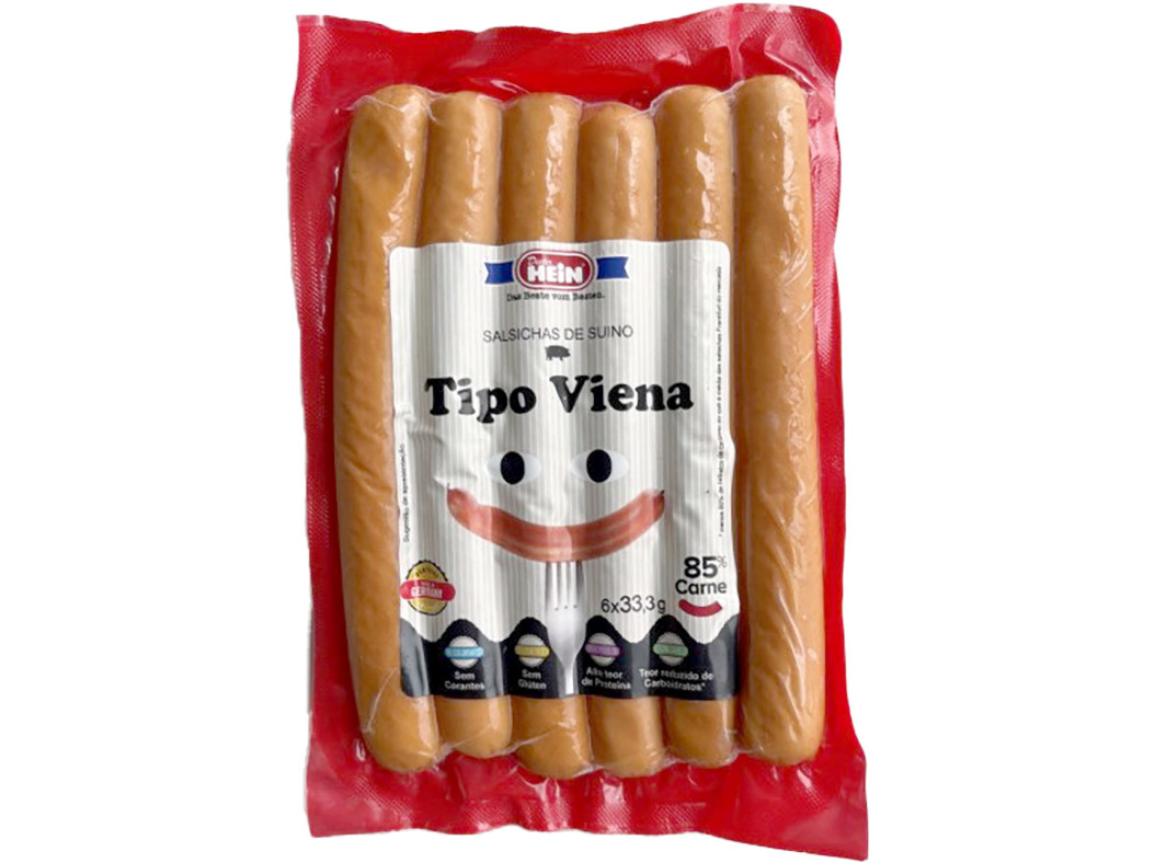 SALSICHAS ESTILO VIENA HEIN 200G