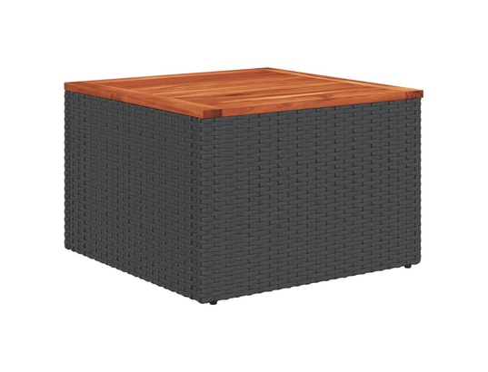 LES TENDANCES - Salon extérieur Salon de jardin-noir-10 places-62x62x69-438860