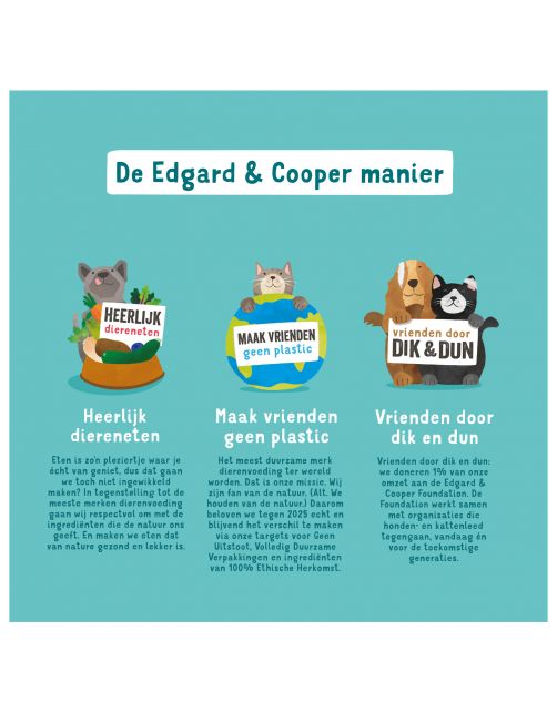 Edgard&Cooper Plantbased Adult Rode Biet&Pompoen - Hondenvoer