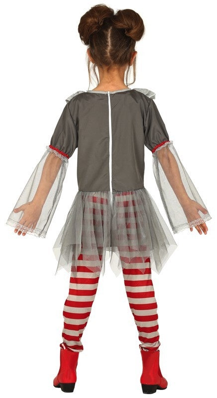 Duistere clown Halloween Kostuum Kind