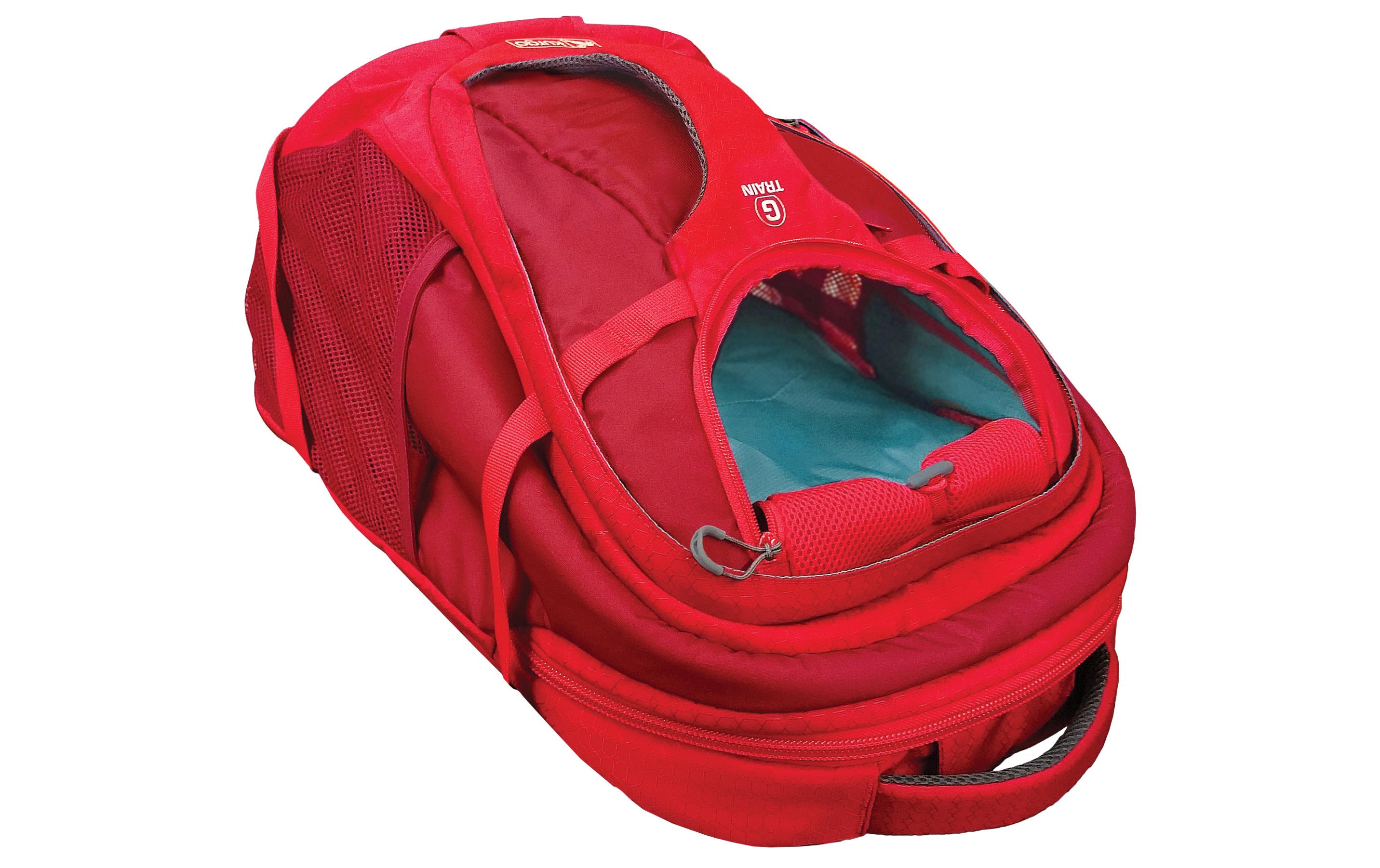 Tiertransport-Rucksack G-Train K9, Chili Red<br>Sportlicher Rucksack für Hunde