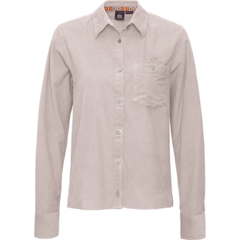 Elevenate Estate Cord Bluse Latte Damen