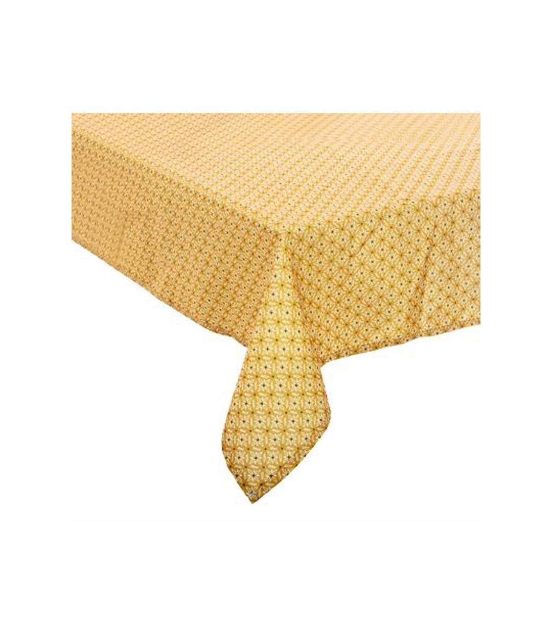 Nappe Antitache à Motifs Paty 140x240cm Jaune