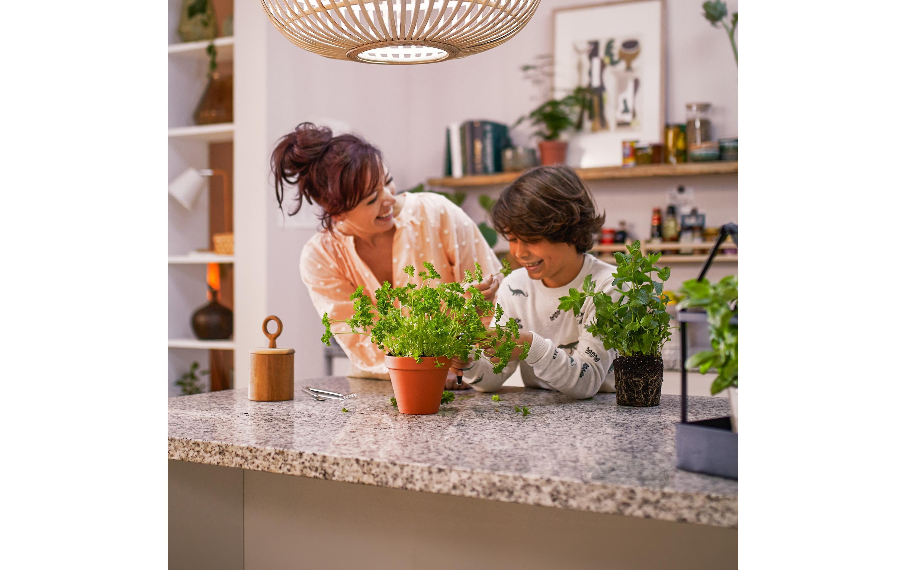 Deckenleuchte Fleta Ultra-Efficient 2700K, 1850 Lm, WeissDeckenleuchte dimmbar für individuelle Lichtstimmung