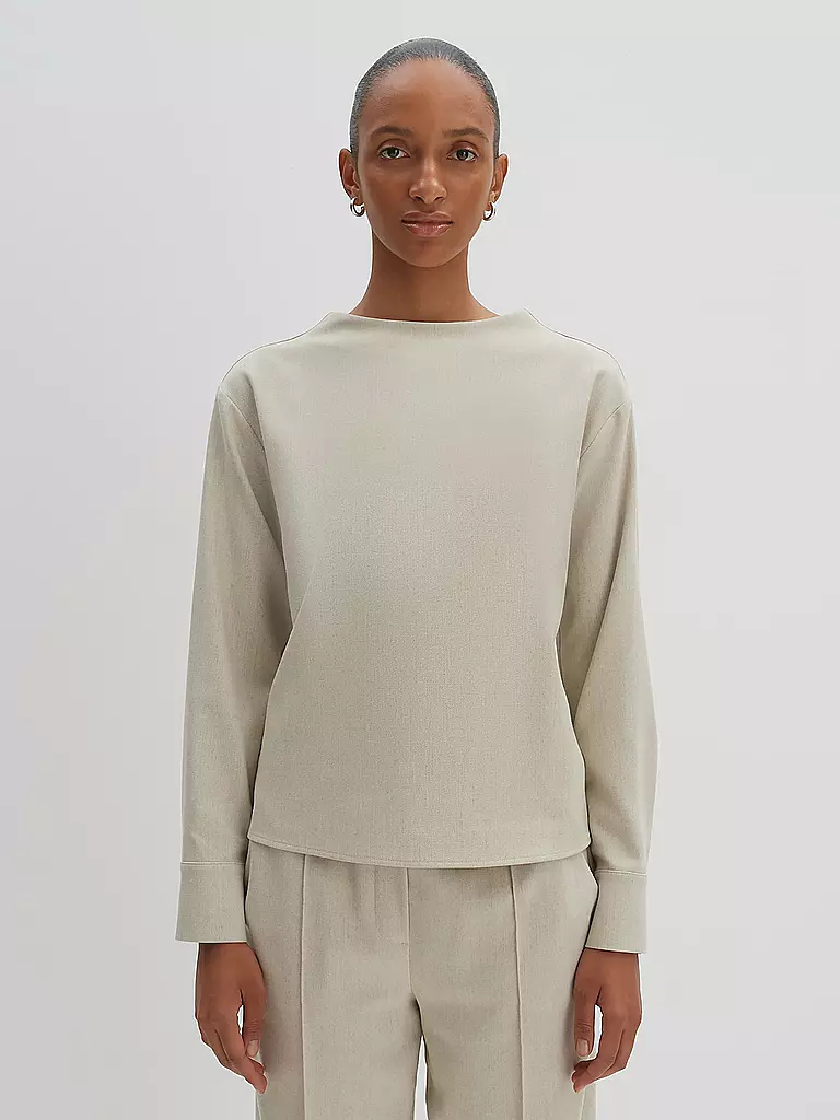 SOMEDAY Blusenshirt ZALENE beige