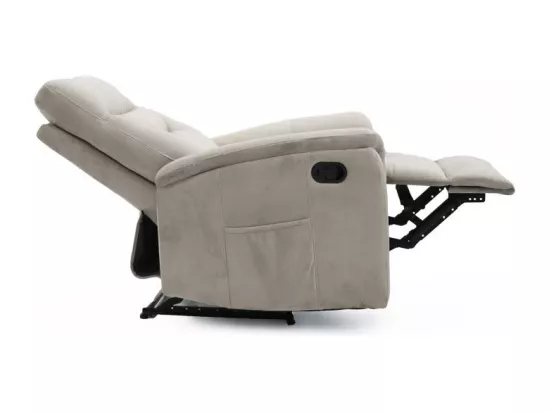 Fauteuil relaxation relevable manuellement PARIS – Coloris beige – Confort et élégance