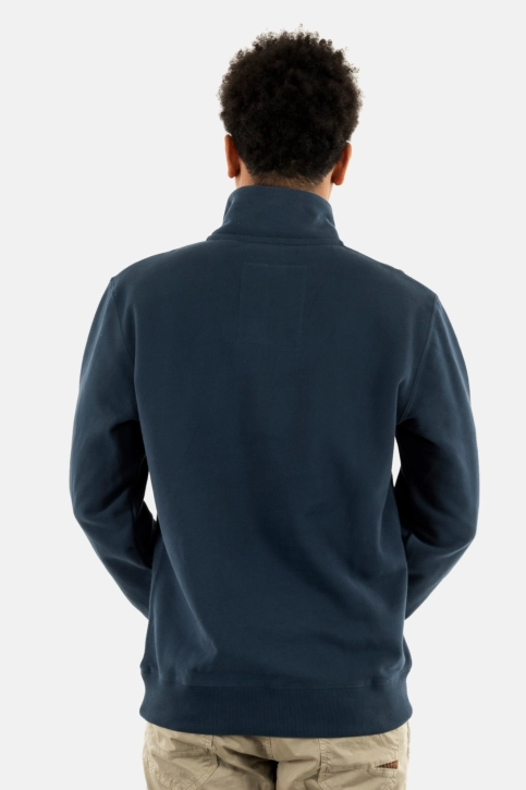 Sweat superdry essential logo henley jua lauren navy