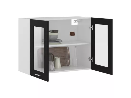 Armoire en verre suspendue 