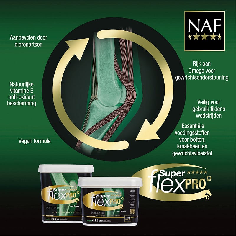 NAF Superflex Pro – Voor intensieve gewrichtsverzorging bij sportpaarden
