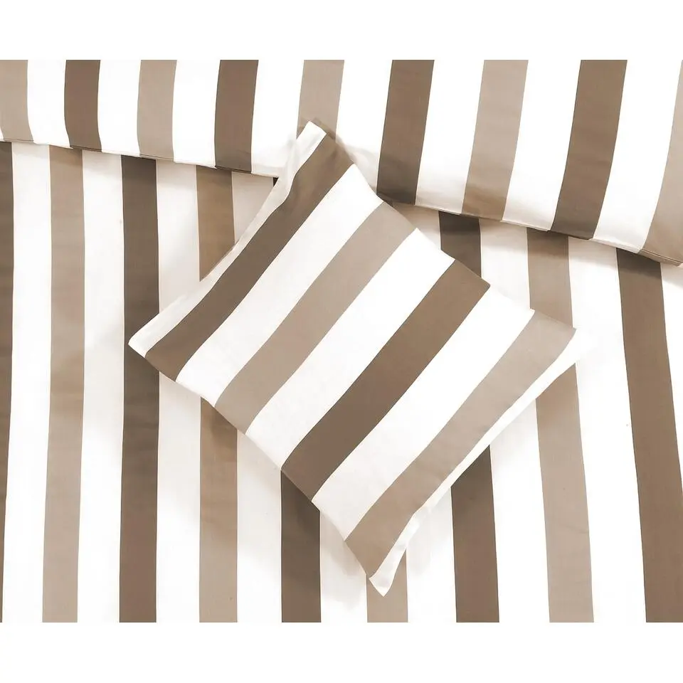 Papillon dekbedovertrek Scott - 140x200/220 cm - Taupe