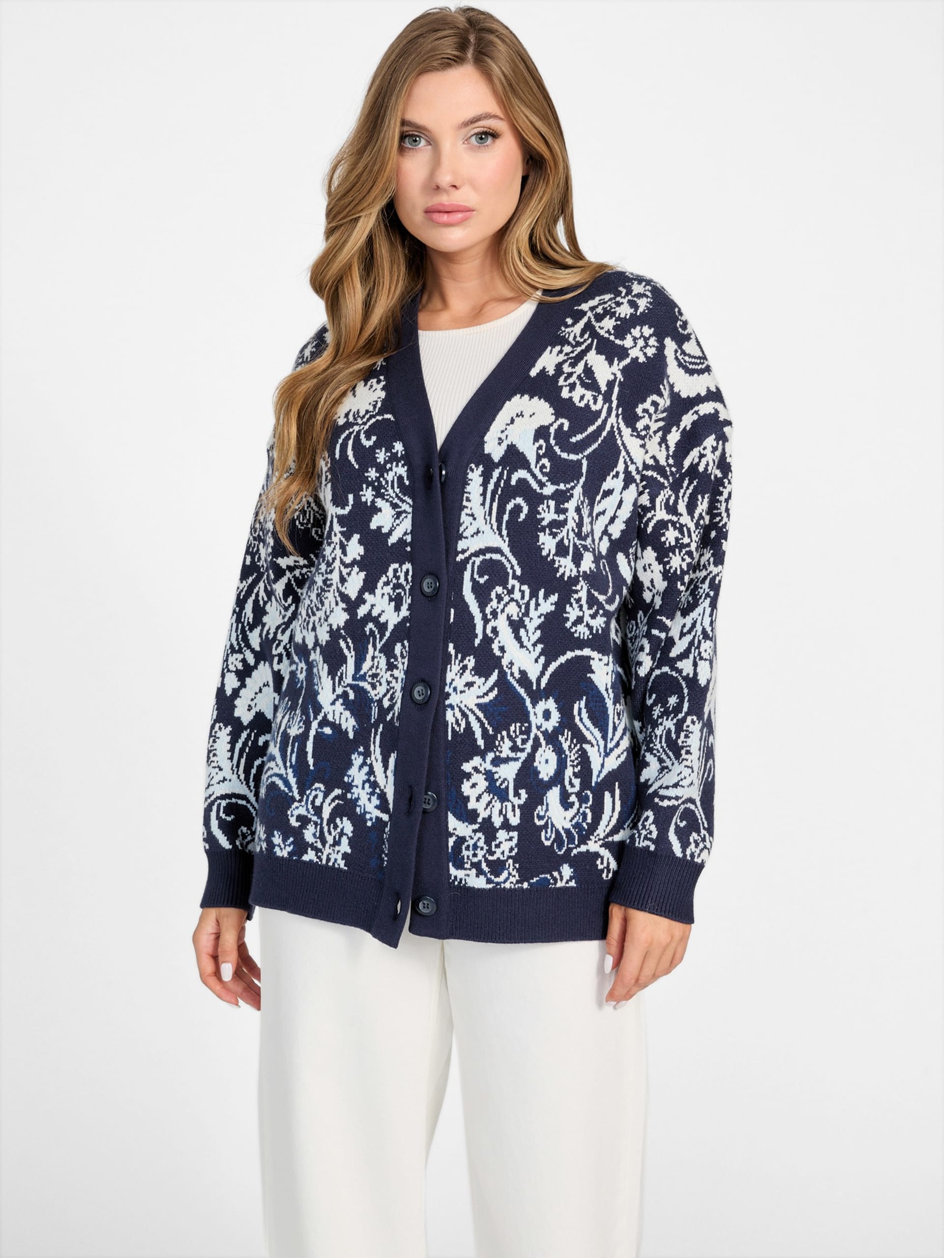 Cardigã Eco Melinda Jacquard
