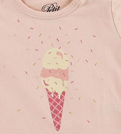 Petit by Sofie Schnoor T-Shirt - Penelope - Rosa m. Eis
