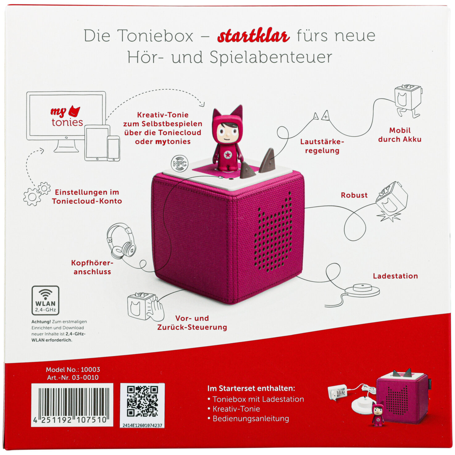 Toniebox Starterset Beere (Deutsch)