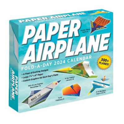 Paper Airplane 2024 Fold-A-Day Calendar (Calendar)