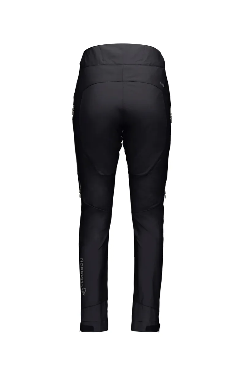 Norrøna Women's Fjørå Flex1 Pants Caviar/Castor Grey