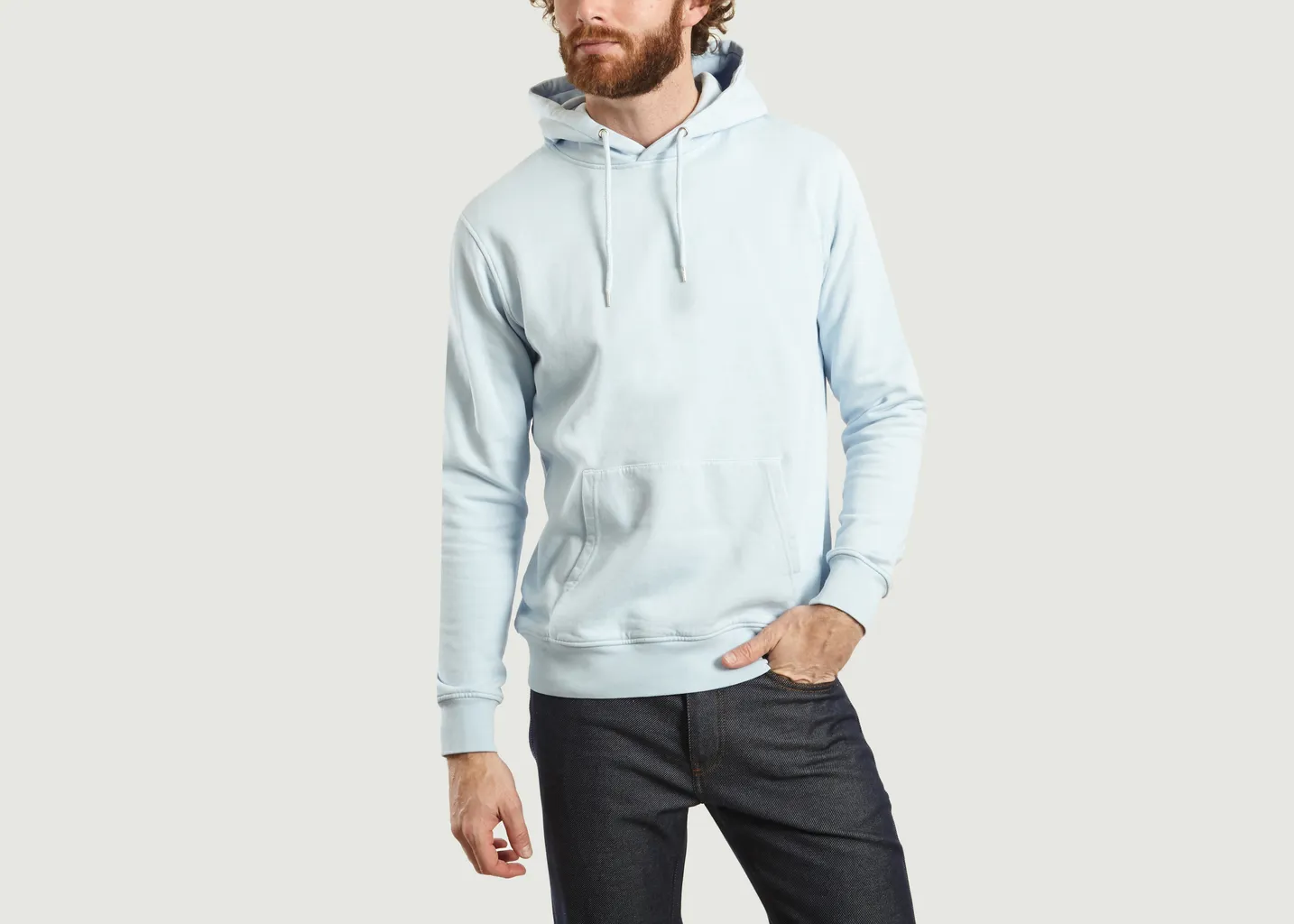 Hoodie Uni` Classique En Coton Bio Colorful Standard