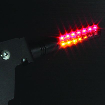Clignotant Chaft Enigma LED multi fonctions et sequentiel (La paire) Universel - Noir