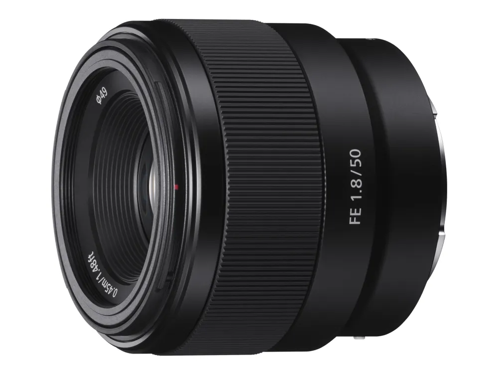 Sony SEL50F18F - Objektiv - 50 mm - f/1.8 FE - Sony E-mount - for Cinema Line; a VLOGCAM; a1; a1 II; a6700; a7 IV; a7C; a7C II; a7CR; a7R V; a7s III; a9 III