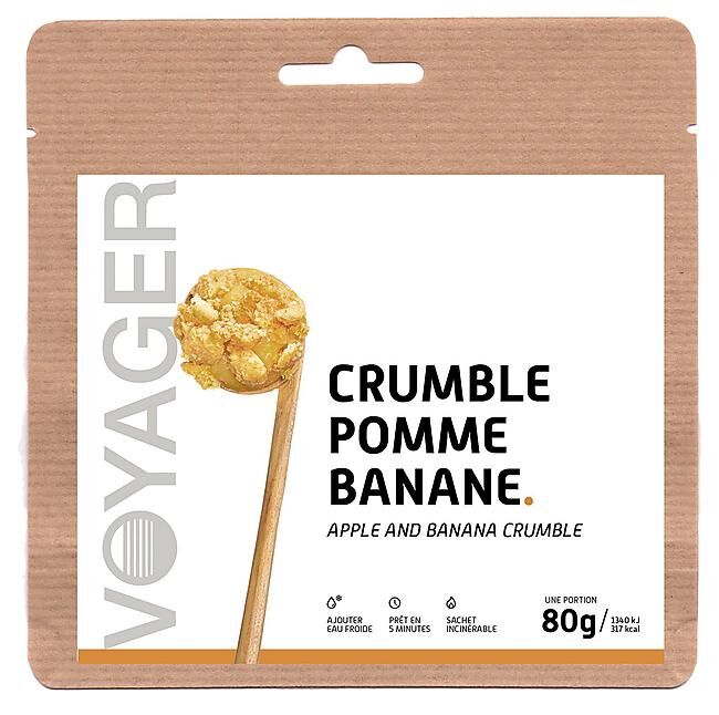 VOYAGER - CRUMBLE POMME BANANE