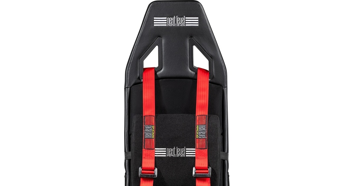 Next Level RacingFlight Simulator racing simulator  (Zwart/rood)