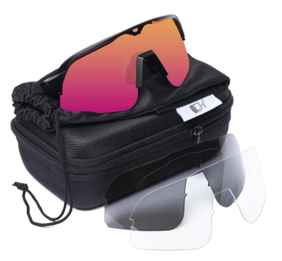 Bodhi Sportsbriller Premium Pack Black/Purple