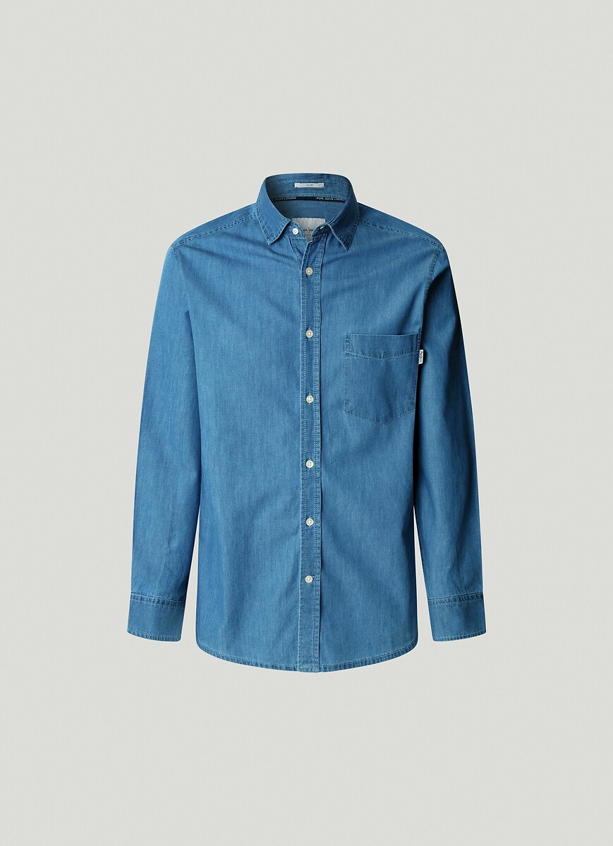 PEPE JEANS<br>Camisa jeans slim