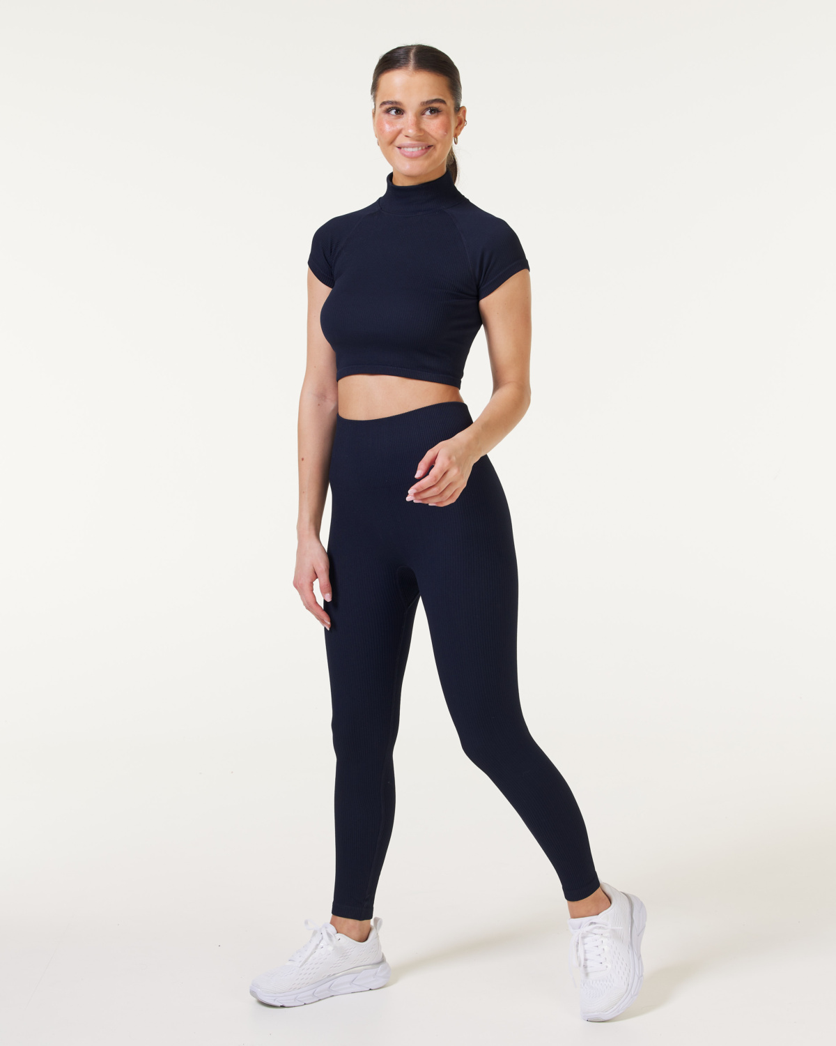 Bumpro Perfect Rib Tights Navy