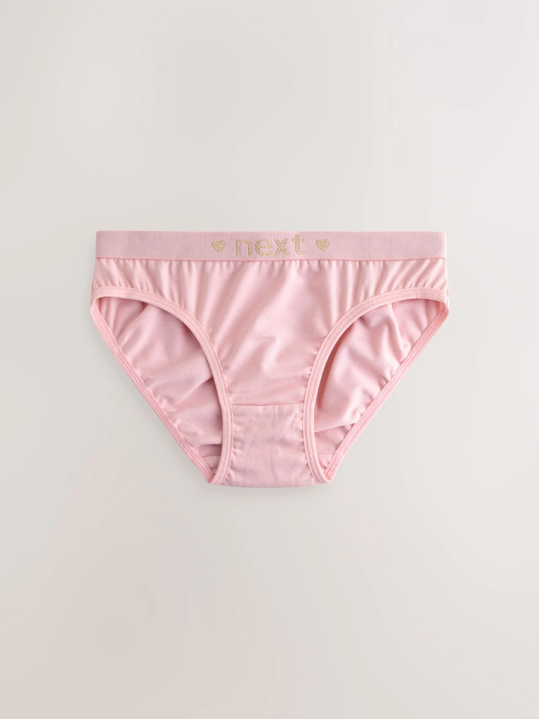 Roze/grijs - Verpakking van 7 bikinibroekjes (5-16 jr)