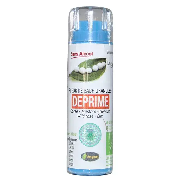 Kosmeo Complexe Fleurs de Bach 0% Alcool Déprime Bio 120 granules