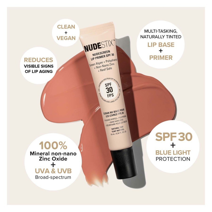 Nudestix Nudescreen Lip Primer SPF30 Natural 10ml