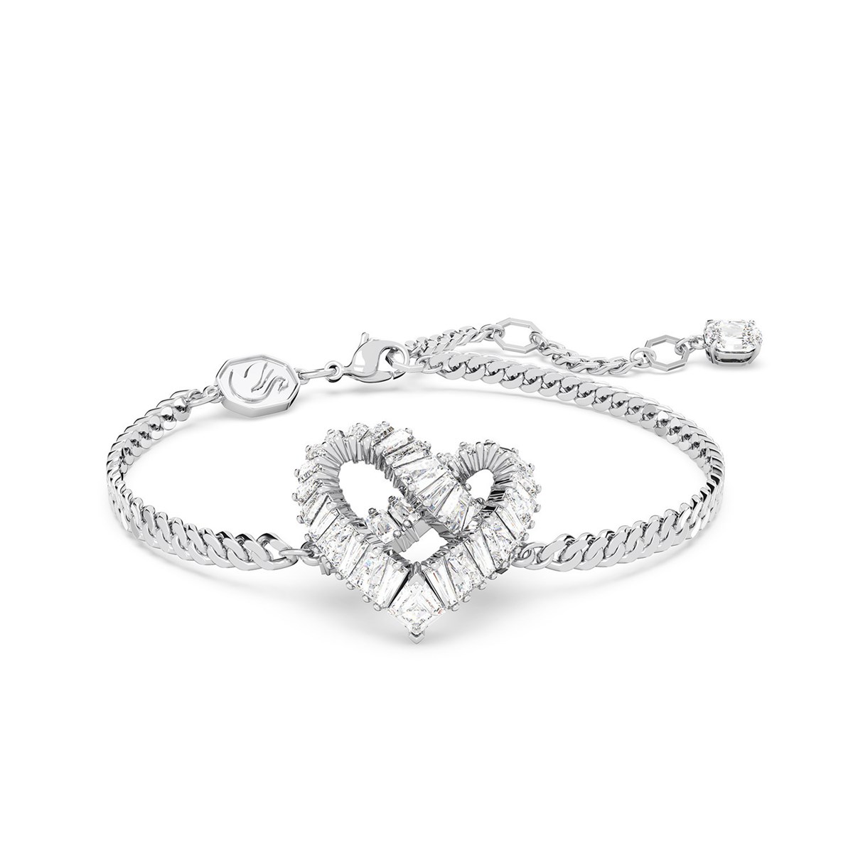 Bracelet Swarovskki Matrix Blanc