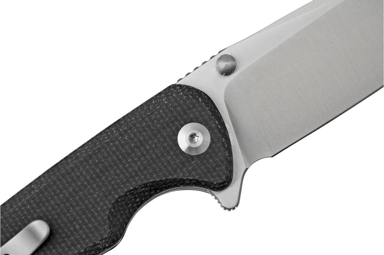 SENCUT Sachse S21007-1 Black Micarta zakmes