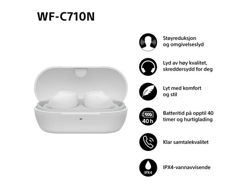 Sony WF-C710 - White
