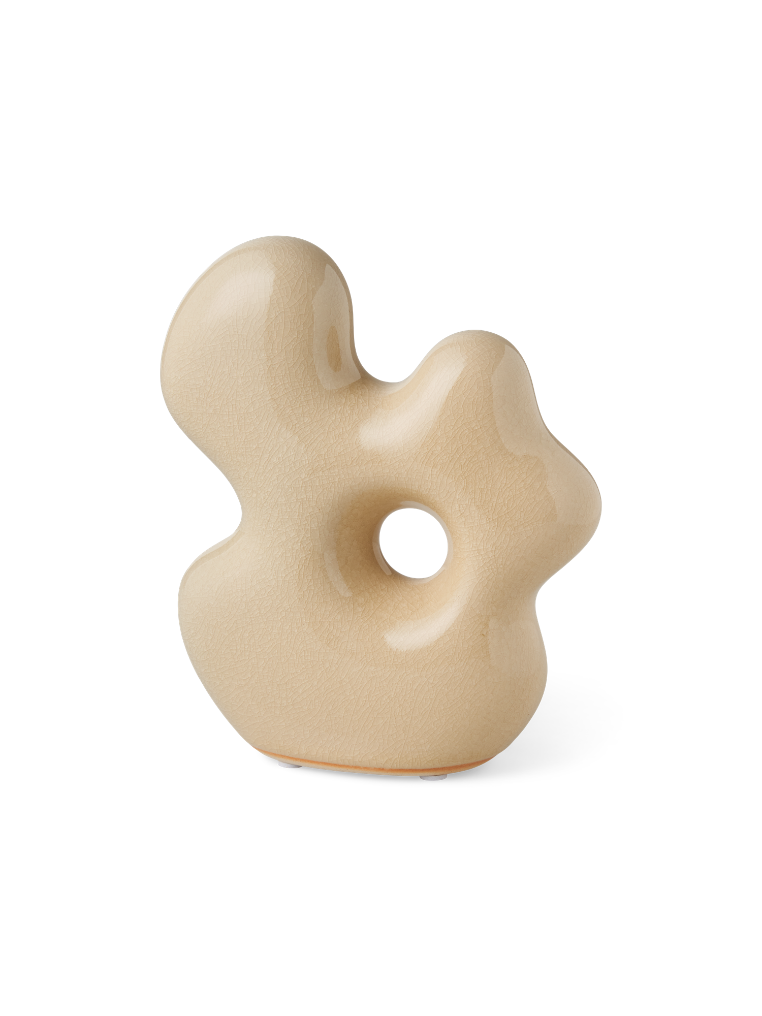 Dekorativ figur | Stentøj. 16,3 x 5 x 19 cm. | Petrol