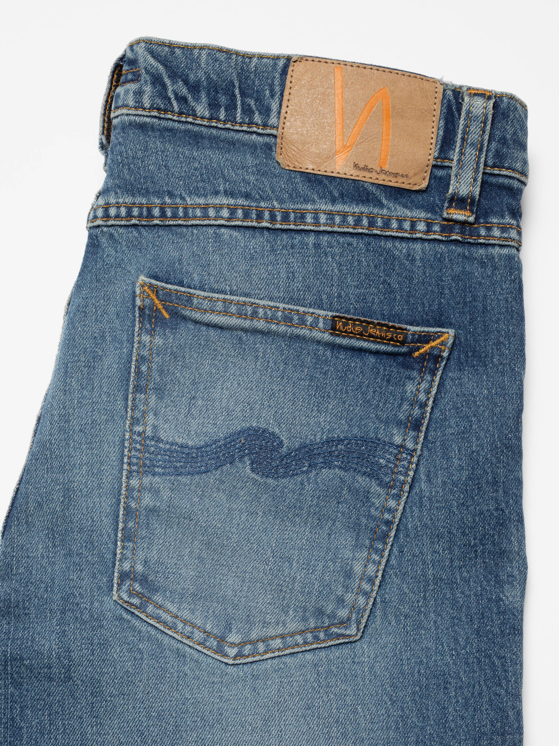 Nudie Jeans slim fit jeans Lean Dean blue delusion
