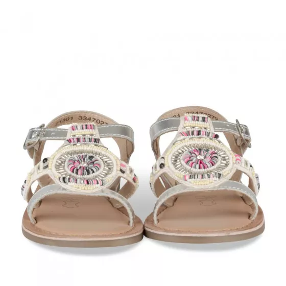 Sandales ARGENT MEGIS KIDS