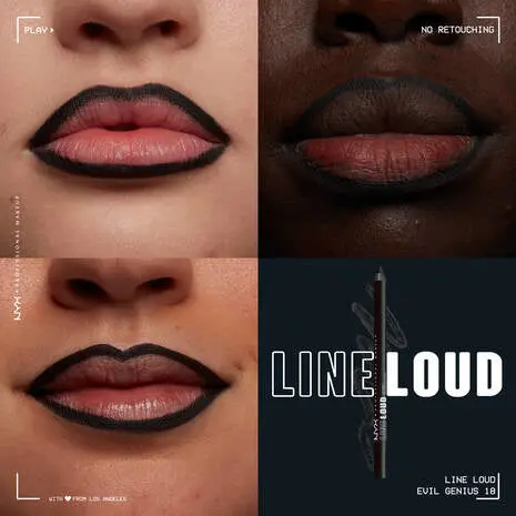Line Loud Lip Liner Evil Genius