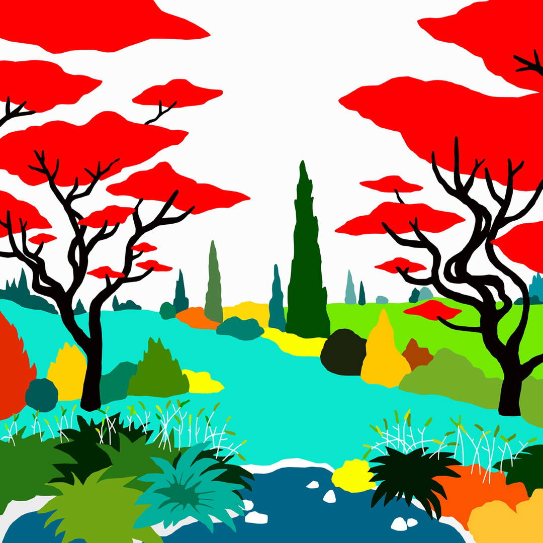 The Pond by Alejos Lorenzo Vergara - Limited Edition. Edition of: 150. Signed.