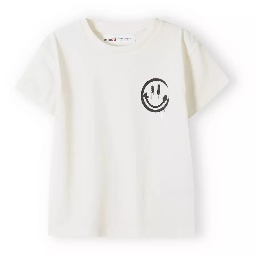 MINOTI 4er-Pack T-Shirts WeißOrangeSchwarzGrau