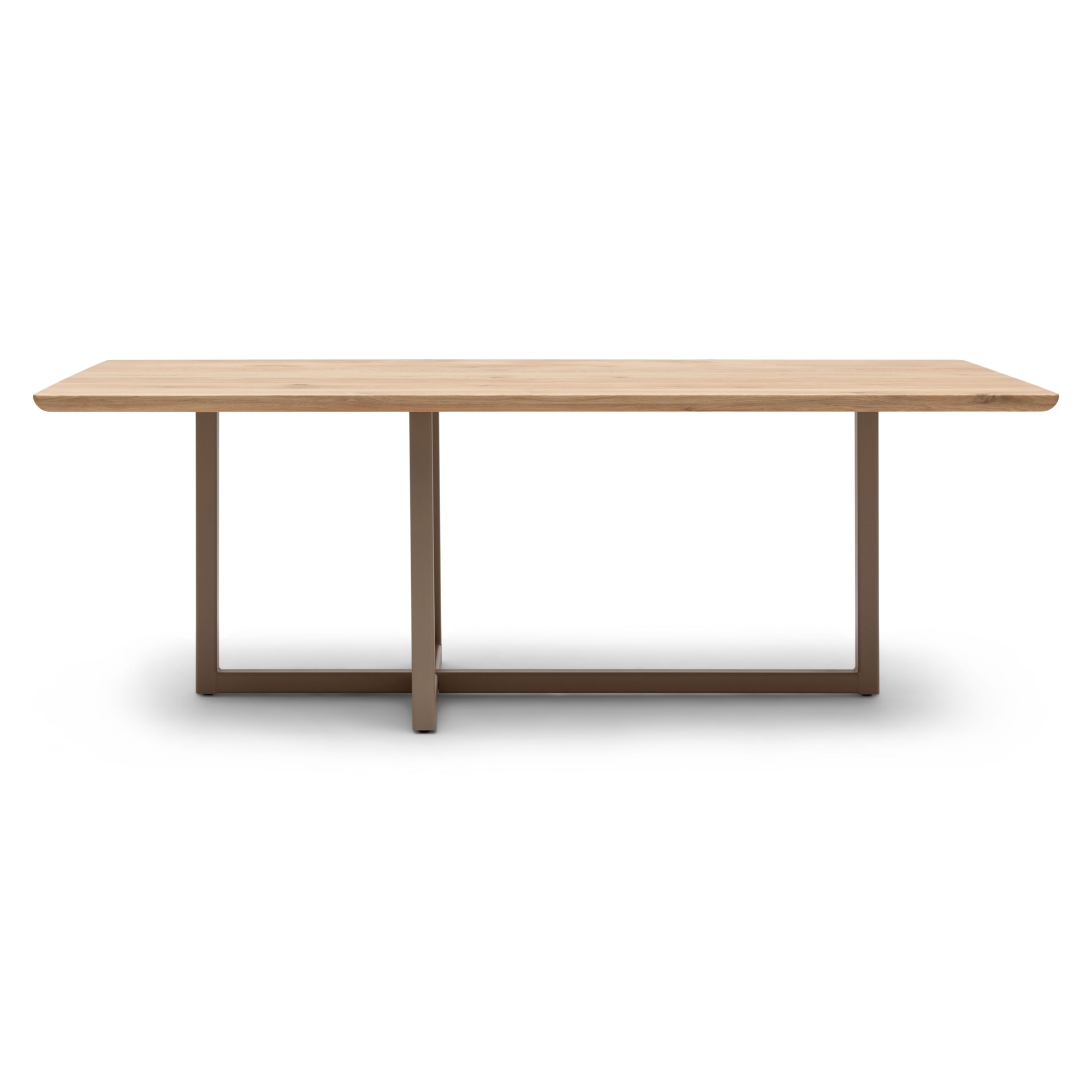 Eettafel Mylo groove naturel 240x110 cm