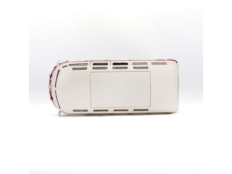Maisto Volkswagen Bulli T1 Van Samba 1:24, Rot Sammlermodell im Massstab 1:24