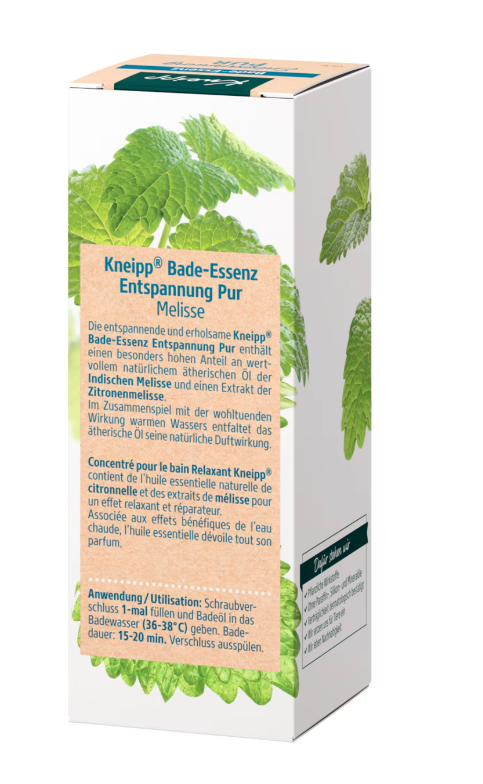 (100ml) Bade Essenz Bade Öl mit Melisse (96051) - Entspannung Pur