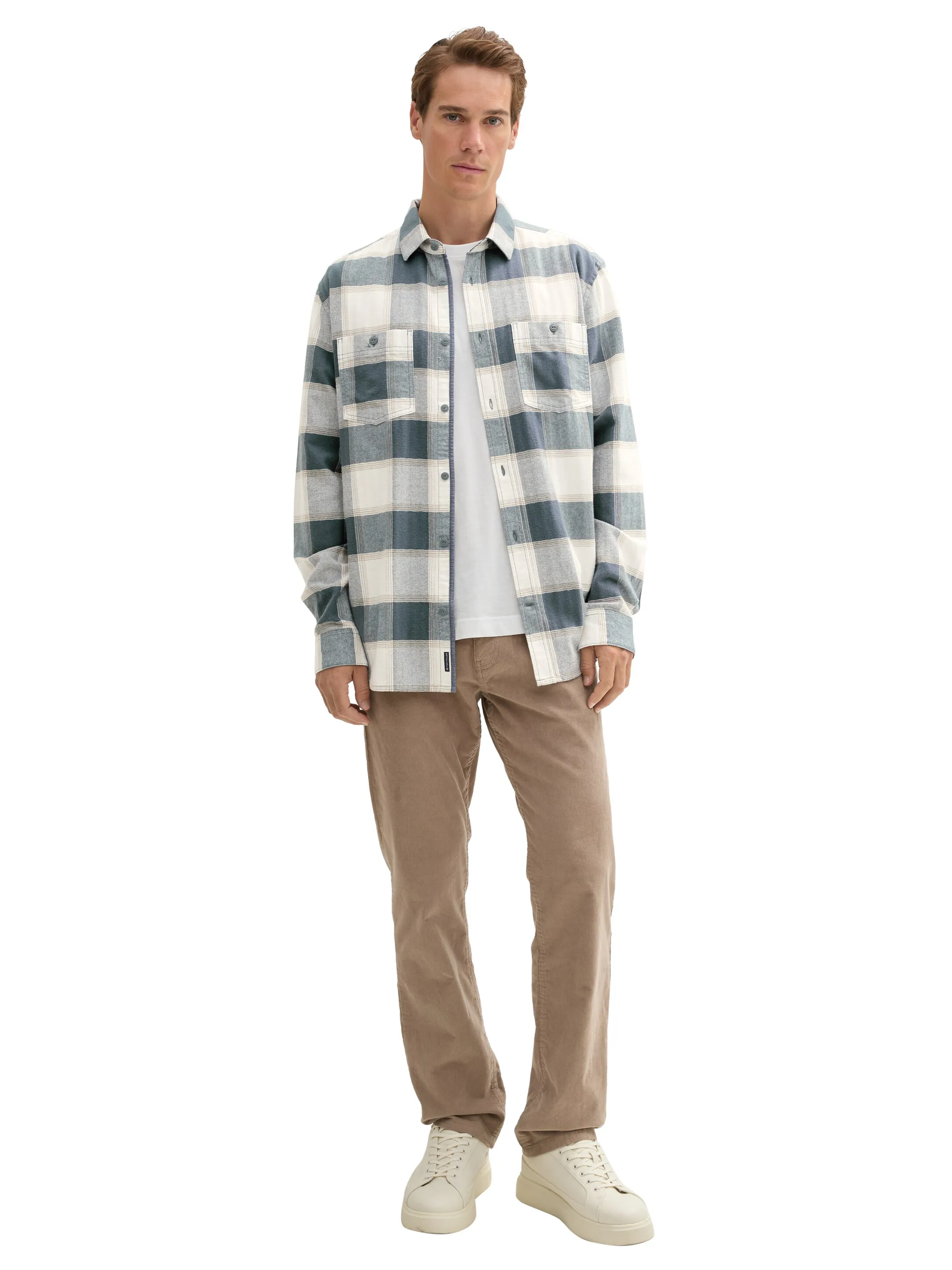 Herren Flanellhemd im Karolook