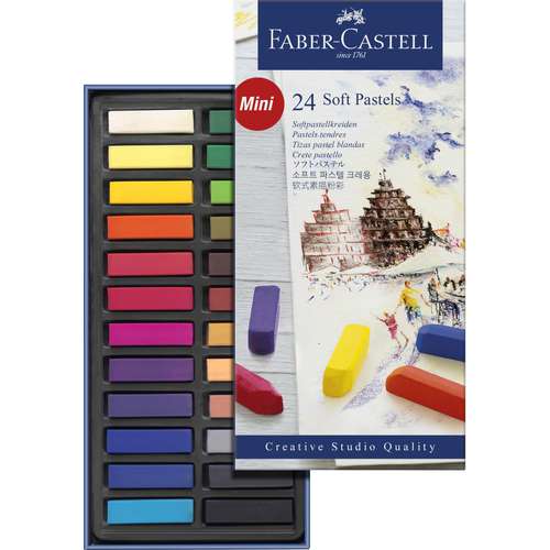 FABER-CASTELL Softpastellkreiden Mini STUDIO QUALITY Etuis